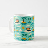 Traumhafte Insel Flucht  Kaffeetasse (Vorderseite Links)