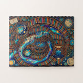 Traumhafte Kosmische Bibliotheks-Puzzle Puzzle (Horizontal)