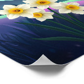 Traumhafte kosmische Landschaft Poster (Ecke)