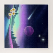 Traumhafte kosmische Landschaft Puzzle (Horizontal)