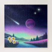 Traumhafte kosmische Landschaft Puzzle (Vertikal)