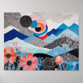 Traumhafte Landschaft 2 Poster