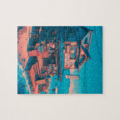 Traumhafte Lofi-Strandträume Puzzle (Horizontal)