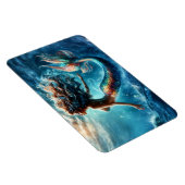 Traumhafte Meerjungfrau Fantasy-Kreatur Magnet (Rechte Seite)