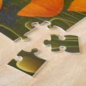 Traumhafte Mohnblumen Digitale Kunst Puzzle (Seite)