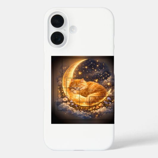 Traumhafte Mondkatze iPhone/iPad-Hülle Case-Mate iPhone Hülle (Rückseite)