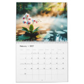 Traumhafte Orchideengärten Kalender (Feb 2027)