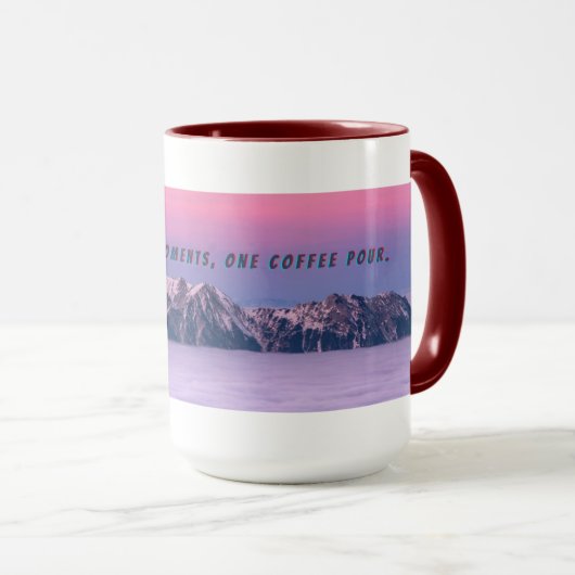 Traumhafte Pastelle Tasse (VorderseiteRechts)