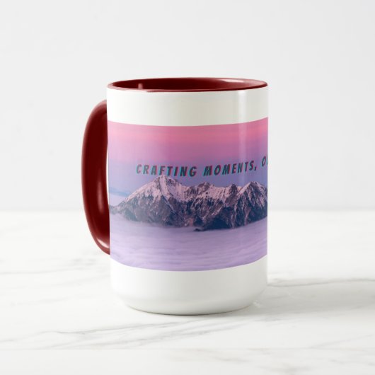 Traumhafte Pastelle Tasse (Vorderseite Links)