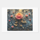 Traumhafte Rosen - Decoupage  Geschenkpapier Set (Vorderseite 2)
