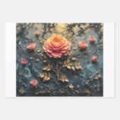 Traumhafte Rosen - Decoupage  Geschenkpapier Set (Vorderseite)