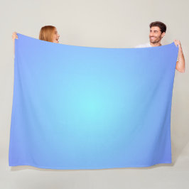 Traumhafte sanfte Blautöne Aqua Hellblau Fleecedecke