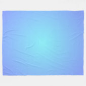 Traumhafte sanfte Blautöne Aqua Hellblau Fleecedecke (Vorderseite (Horizontal))