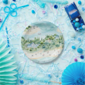 Traumhafte Sommerferien am Meer - Pappteller (Party)