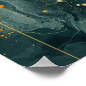 Traumhafte Surreal Ink Paintings Poster (Ecke)