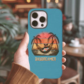 Traumhafte Tropenlandschaft der Coolen Katze Case-Mate iPhone Hülle