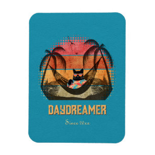 Traumhafte Tropenlandschaft der Coolen Katze Magnet