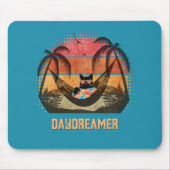 Traumhafte Tropenlandschaft der Coolen Katze Mousepad (Vorne)
