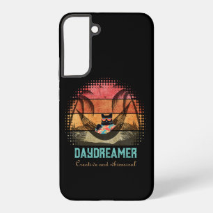 Traumhafte Tropenlandschaft der Coolen Katze Samsung Galaxy Hülle