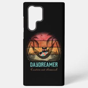 Traumhafte Tropenlandschaft der Coolen Katze Samsung Galaxy Hülle