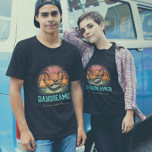 Traumhafte Tropenlandschaft der Coolen Katze T-Shirt