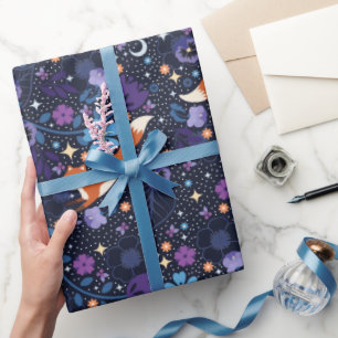 Traumhafte Volksfüchse Geschenkpapier