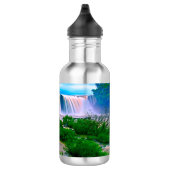 Traumhafte Wasserfall Landschaft Trinkflasche (Rechts)