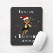 Traumhafte Weihnachts-Niedlich-Hunde-Feierabend Mousepad (Mit Mouse)
