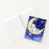 Traumhafte Weihnachtsbären Notizblock (Innenseite)