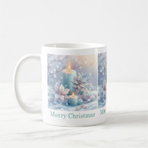 Traumhafte Weihnachtskerzen-Tasse Kaffeetasse
