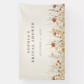 Traumhafte Wildblume im Herbst Banner (Vertikal)