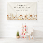 Traumhafte Wildblume im Herbst Banner (Insitu)