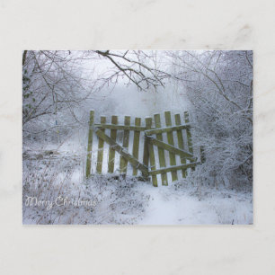 Traumhafte Winterlandschaft Postkarte