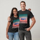Traumhafte Wolke Ästhetik Himmel Tee (Unisex)