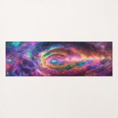 Traumhafte Wolken auf Yogamattel Yogamatte (Rückseite (Horizontal))