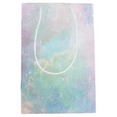 Traumhafte Wolken und Sterne Mittlere Geschenktüte (Vorderseite)