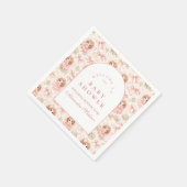 Traumhafter Feengarten-Baby-Shower Serviette (Ecke)