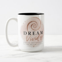 Traumhafter inspirierender Becher