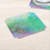 Traumhafter Regenbogen-Gradient abstrakter Entwurf Untersetzer (angewinkelt)