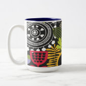 Traumhafter Vogeltasse Zweifarbige Tasse (Links)