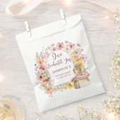 Traumhaftes Feenland Erster Geburtstag Geschenktütchen (Ausgeschnitten)