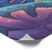 Traumhaftes Korallenriff Poster (Ecke)