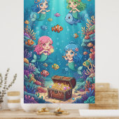 Traumhaftes Korallenriff Poster (Küche)