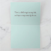 Traumhaftes Pastel Lighthouse am Meer Karte (Innenseite)