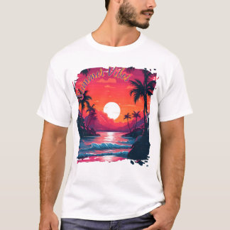 Traumhaftes Sonnenuntergangs-Horizon-Shirt T-Shirt