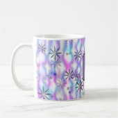 Traumhaftes Sternenexplosions-Wellen-Muster Person Kaffeetasse (Links)