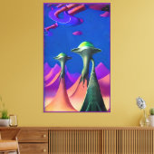 Traumhändler Leinwanddruck (Insitu (Wohnzimmer))