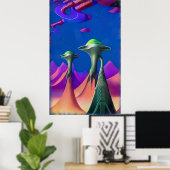 Traumhändler Poster (Heimbüro)