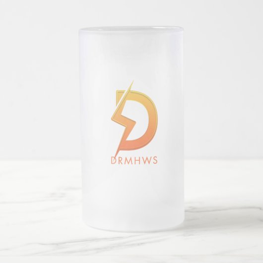 Traumhaus Mattglas Bierglas (Mittel)