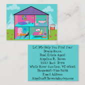 Traumhaus-wirkliche Anwesen-Geschäfts-Karten Visitenkarte (Vorne/Hinten)